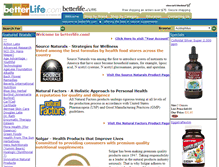 Tablet Screenshot of original.betterlife.com